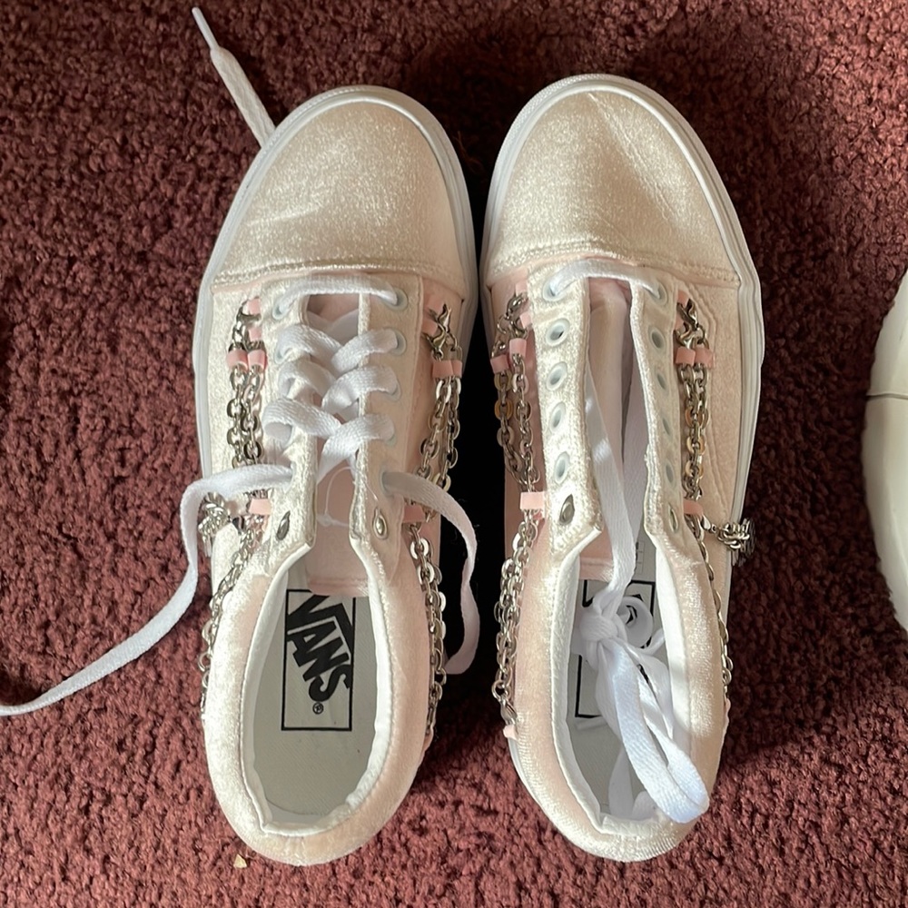 Never worn suede vans